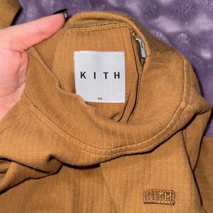 Kith Brown Crop Top